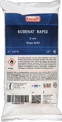 BUZIL Desinfektionstücher BUDENAT® Rapid Wipes D 444 BUZIL