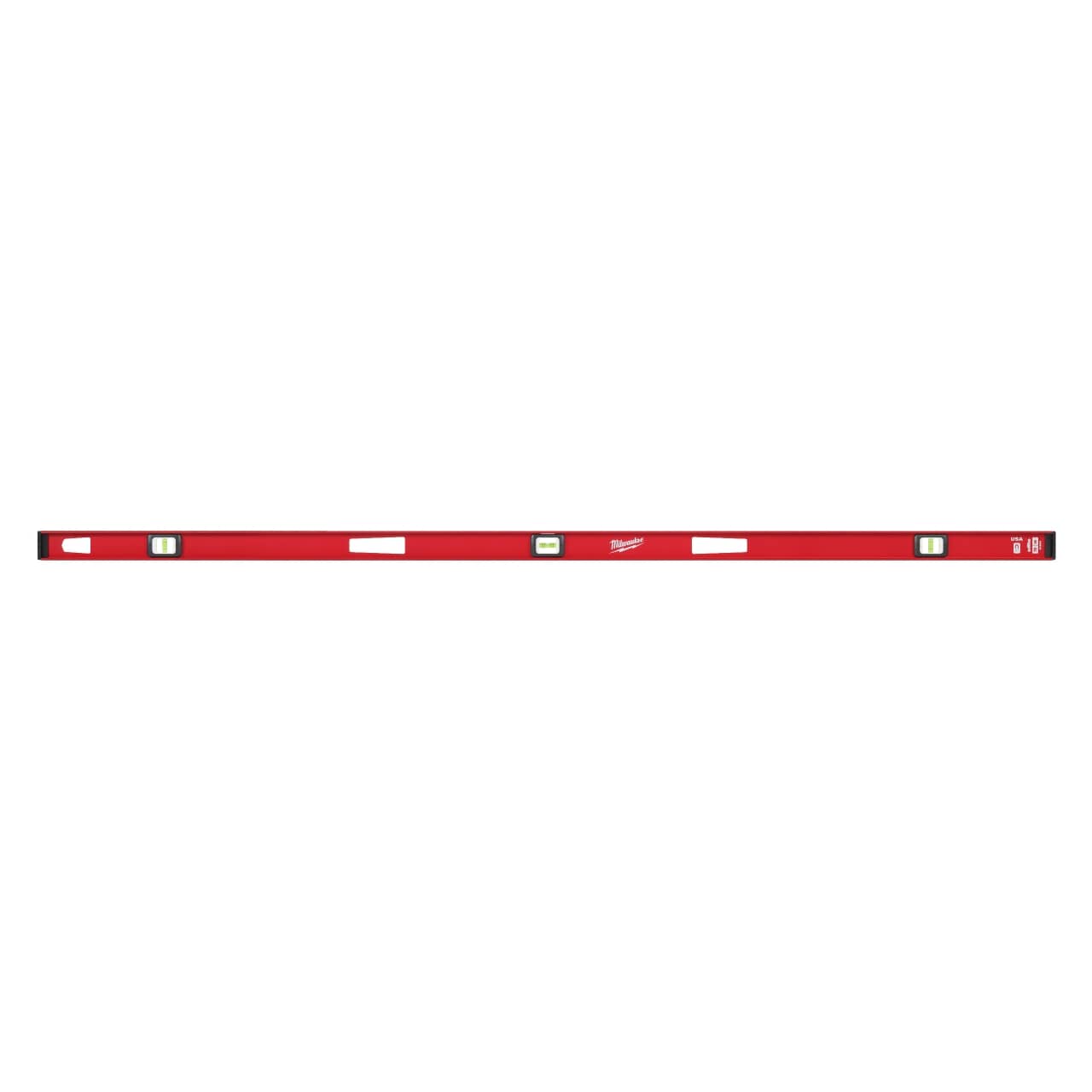 MILWAUKEE 200 cm magnetisch Wasserwaage Doppel-T-Profil