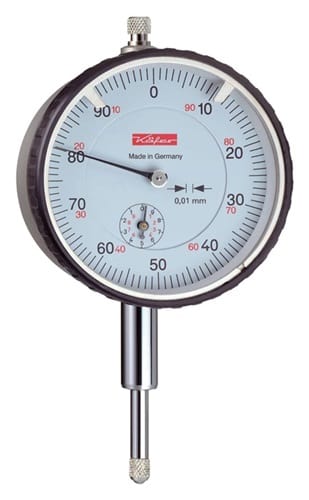 KÄFER Messuhr M2T V 10mm Abl.0,01mm verringerte Messkraft KÄFER
