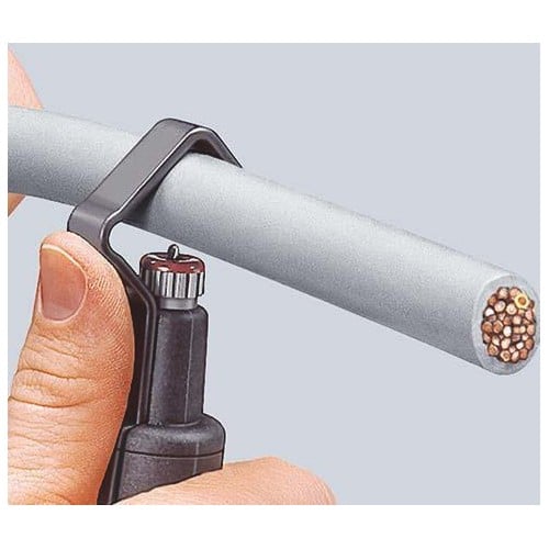 KNIPEX Abmantelungswerkzeug Gesamt-L.135mm Arbeitsber.D.6,0-29,0mm KNIPEX