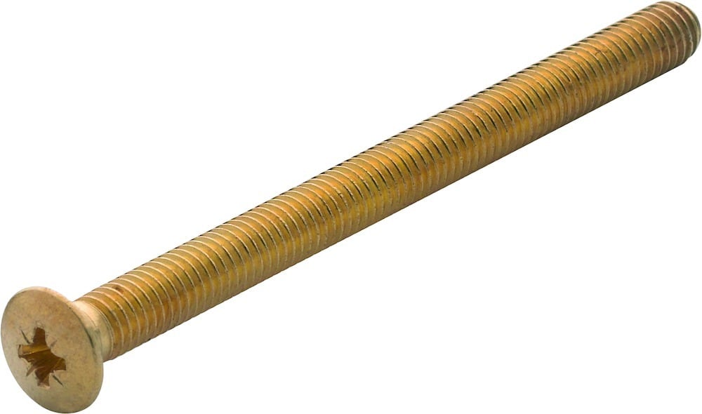 HOPPE® Gewindeschraube M6 für HOPPE-Schutzbeschläge, -Profiltür-Garnituren mit sichtbarer Befestigung, Eisen