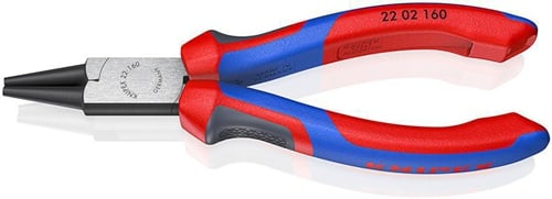 KNIPEX Rundzange L.160mm Kopf pol.Comfort-Griff KNIPEX