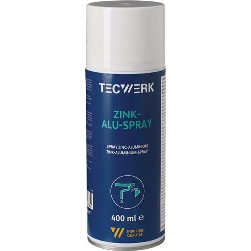 TECWERK Zinkaluspray alufarben 400ml Spraydose TECWERK