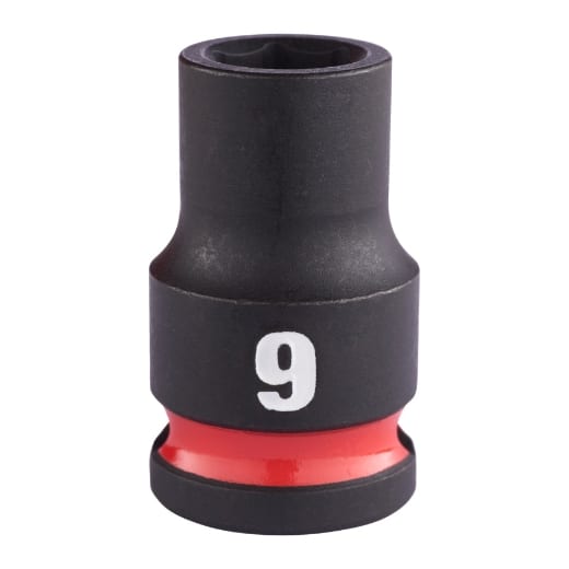 MILWAUKEE 9 x 32 mm SHOCKWAVE Schlagnuss 3/8" kurz