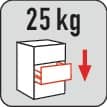 TECWERK Werkzeugwagen TREND 2.0 B745xT475xH950mm 300kg 6 Schubl.152-tlg.Stahlbl.TECWERK