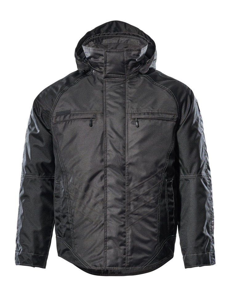 MASCOT® Frankfurt Winterjacke, dunkelanthrazit/schwarz