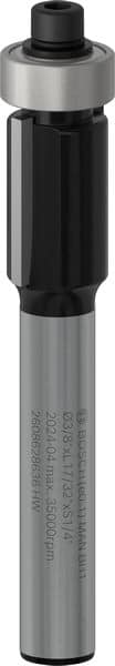 BOSCH Bündigfräser 1/4", D1 9,5 mm, L 14,3 mm, G 56 mm