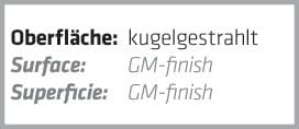 ALPEN Glasbohrer D.10mm kugelgestrahlt ALPEN