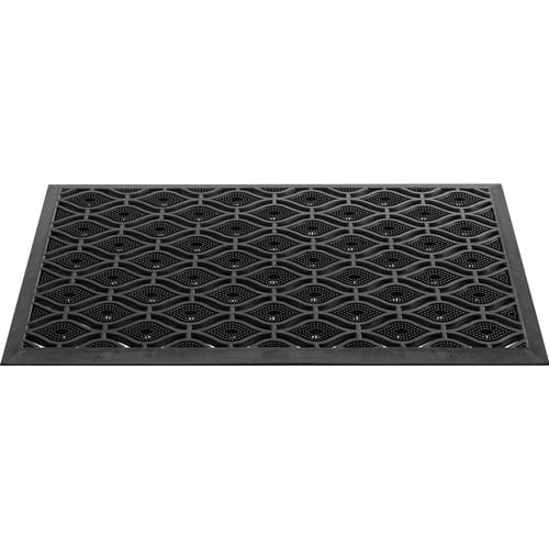 Fußmatte schwarz Gum.L450xB750xS15mm