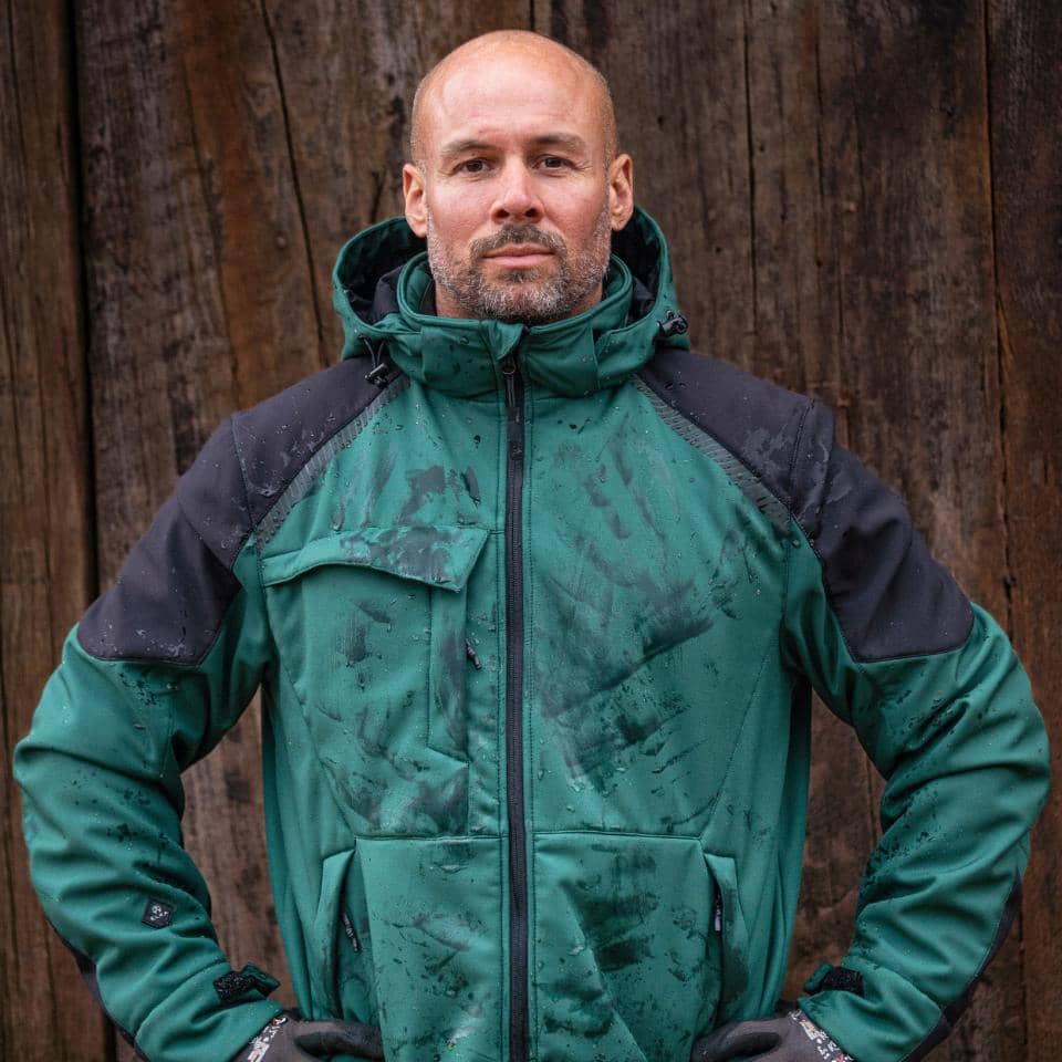 ELKA RAINWEAR Working Xtreme Softshell Winterjacke L, schwarz