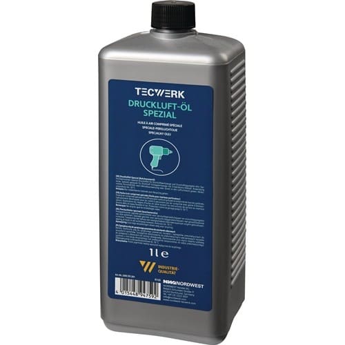 TECWERK Druckluftspezialöl 1l Flasche TECWERK