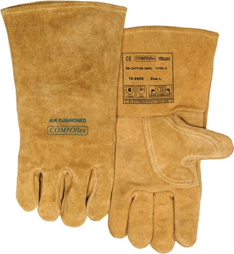 Schweißerhandschuhe Bucktan EN 388, EN 12477, EN 1149-2 5 Paar WELDAS