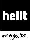 HELIT Papierkorb 30l H405xØ350mm m.Griffrand Ku.lichtgrau