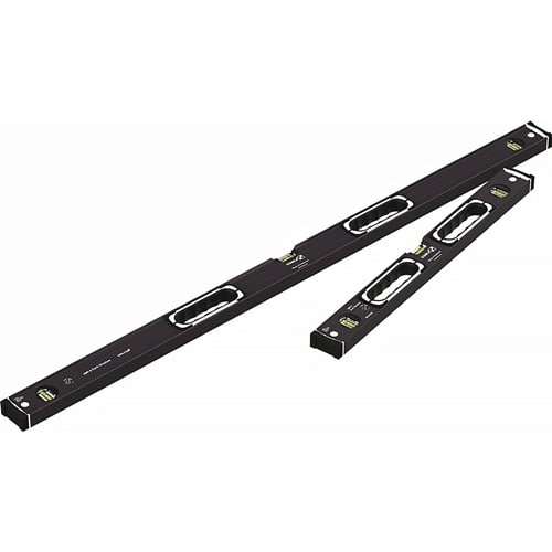 STABILA Wasserwaagen-Set 196-2 Dark Shadow 2-tlg 122 cm | 61 cm