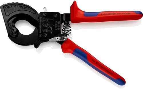 KNIPEX Kabelschneider Gesamt-L.250mm max.32 (240 mm²)mm Mehrkomp.-Hüllen KNIPEX