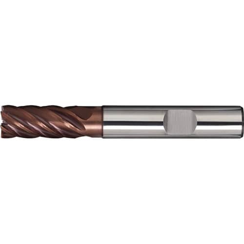 TECWERK Schaftfräser DIN 6527L D.8mm VHM TiAlN 35-38Grad HB Z.6 lang TECWERK