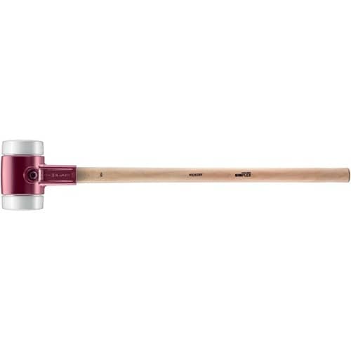 HALDER Vorschlaghammer SIMPLEX Kopf-D.125mm L.1040mm mittelh.Superplastik weiß