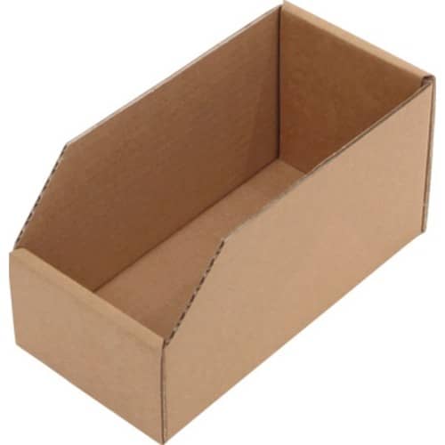 Regalkasten L200xB100xH100mm braun 1-wellige Pappe