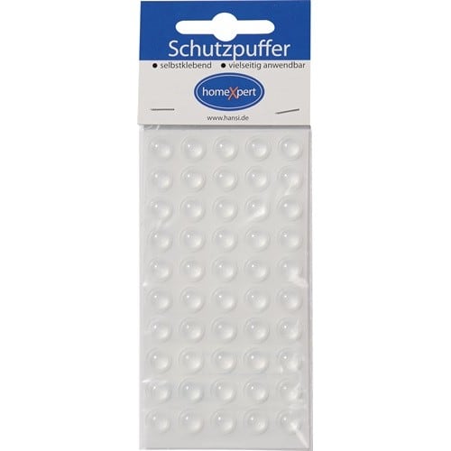 Türanschlagdämpfer 10mm Ku. klar selbstklebend