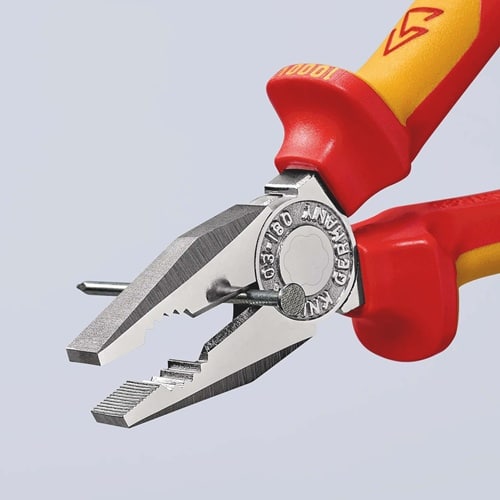 KNIPEX Kombizange L.160mm Mehrkomp.-Hüllen verchr.VDE KNIPEX