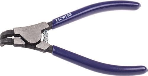 TECWERK Sicherungsringzange A 11 f.Wellen D.10-25mm pol.TECWERK