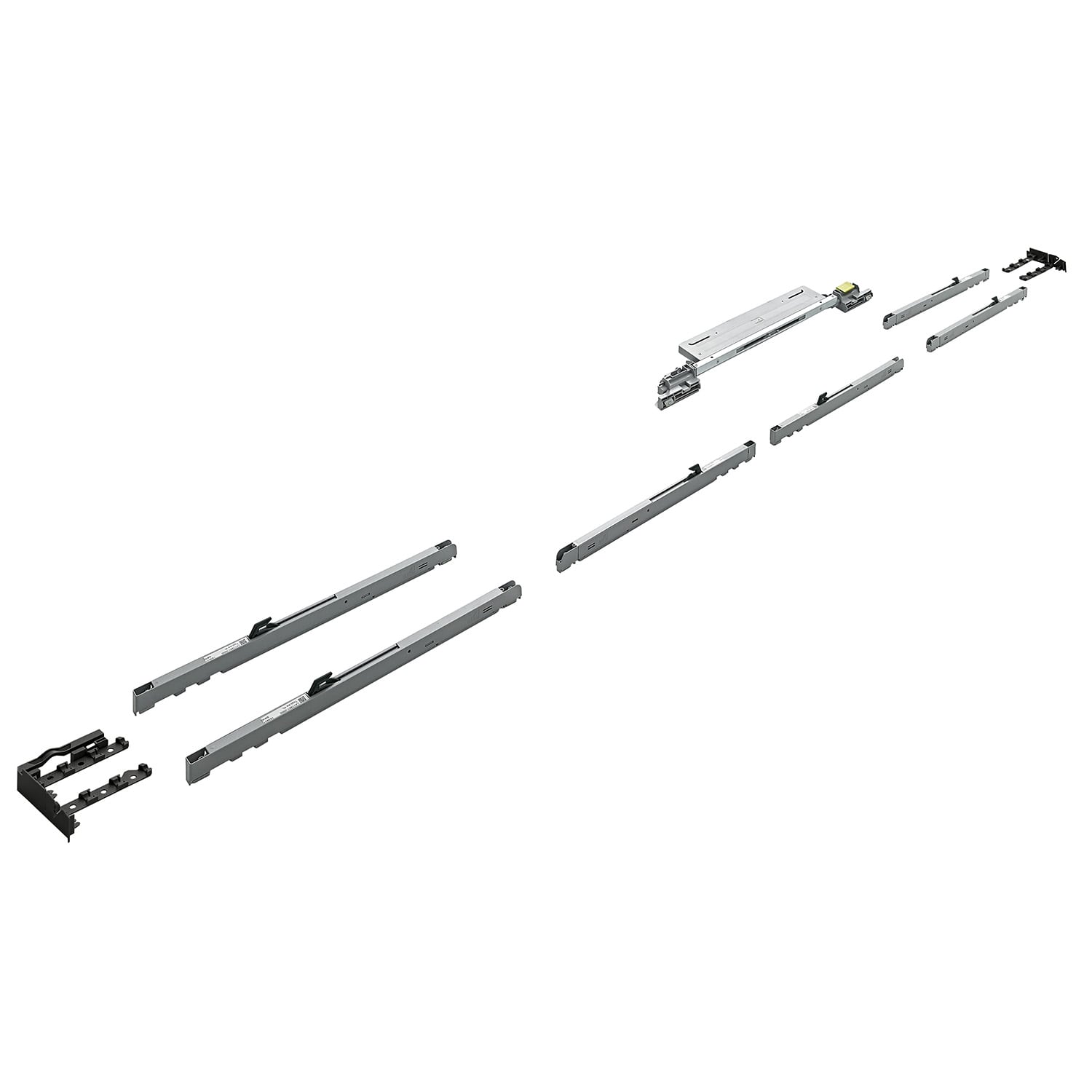 HETTICH TopLine XL, Set Dämpfung Silent System, 80 kg, 9336468