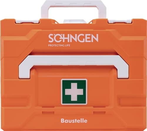 SÖHNGEN Erste Hilfe Koffer metaBOX 145M B226xH346xT145ca.mm orange SÖHNGEN