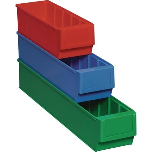TECWERK Regalkasten L300xB91xH81mm rot PP TECWERK