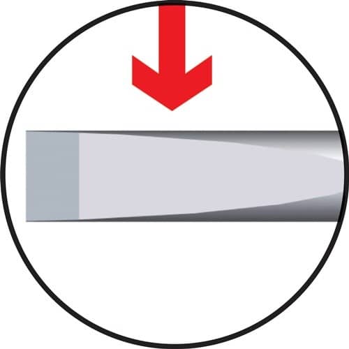 WIHA Schraubendreher 367 Gr.8mm Klingen-L.150mm Mehrkomponentengriff WIHA
