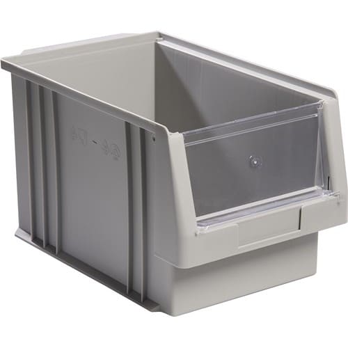 LA-KA-PE Sichtlagerkasten PLK L330xB213xH200mm PP grau LA-KA-PE