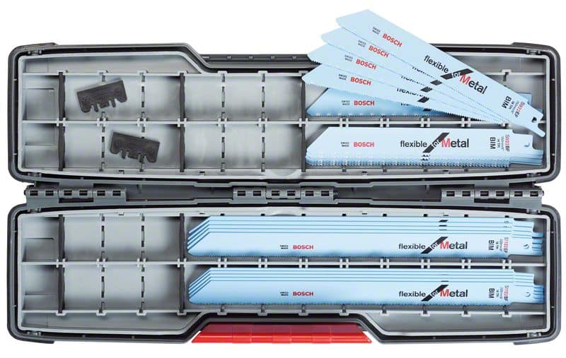 BOSCH Säbelsägeblatt-Set Topseller in Tough Box, 20-teilig, für Hubsäge