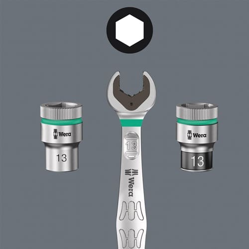 WERA Steckschlüsselsatz 8790 B Impaktor Deep Set 1 14-tlg.3/8 Zoll WERA