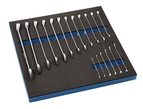 TECWERK Werkzeugmodul 18-tlg.2/3-Modul Schlüsswelweiten 6-24mm TECWERK