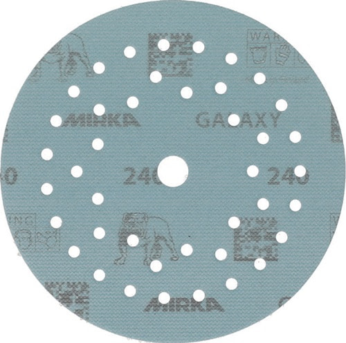 MIRKA Haftschleifscheibe GALAXY Grip Multifit 125mm K.240 f.HO/Metall/Lack/Ku.