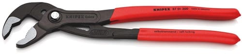 KNIPEX Wasserpumpenzange Cobra® L.300mm Spann-W.60mm pol.Ku.-Überzug KNIPEX