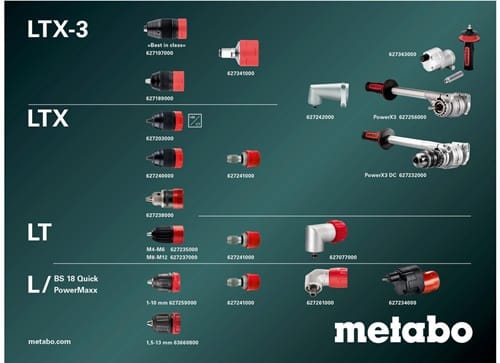 METABO Akku-Bohrschrauber BS 18 LT BL Q 18 V 1,5-13 mm