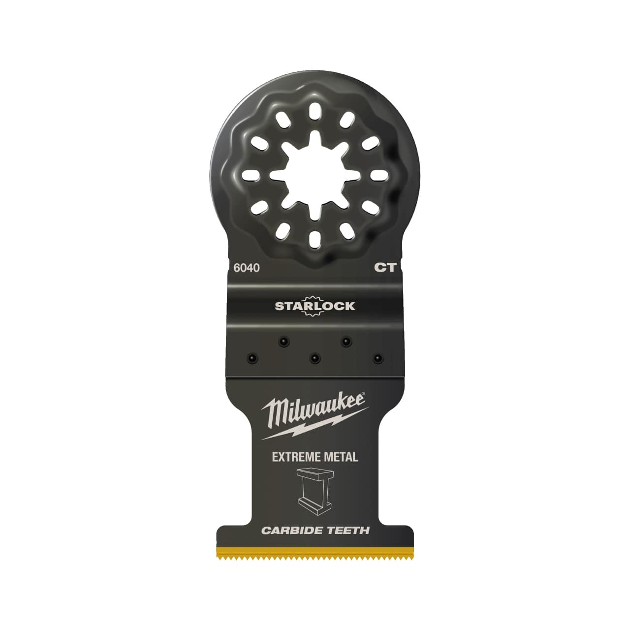 MILWAUKEE 35 x 32 mm Multitool Starlock Titan-HM-Tauchsägeblatt Multimaterial