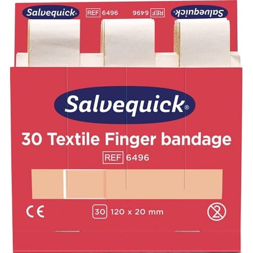 SALVEQUICK Fingerverband Salvequick Textil SALVEQUICK
