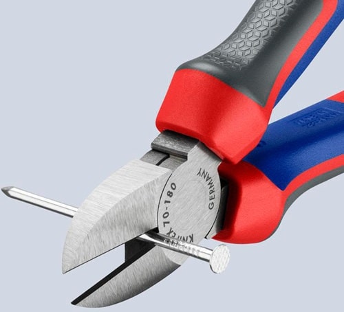 KNIPEX Seitenschneider L.180mm Kopf pol.Comfort-Griffe max.2,5mm KNIPEX