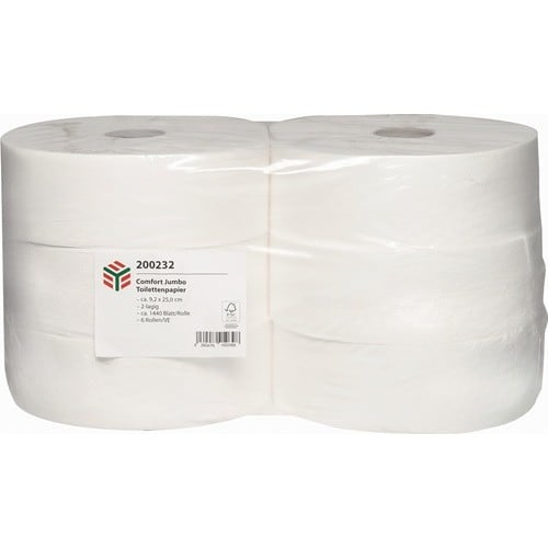ELOS Toilettenpapier ELOclean Comfort Jumbo 2-lag.ELOS