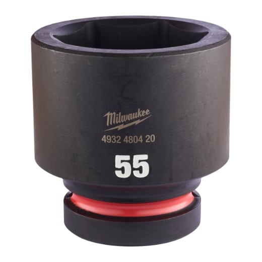 MILWAUKEE 55 x 83 mm SHOCKWAVE Schlagnuss 1" kurz