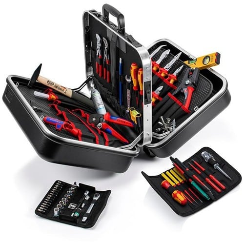 KNIPEX Werkzeugsortiment BIG Twin Elektro 63-tlg.im Hartschalenkoffer