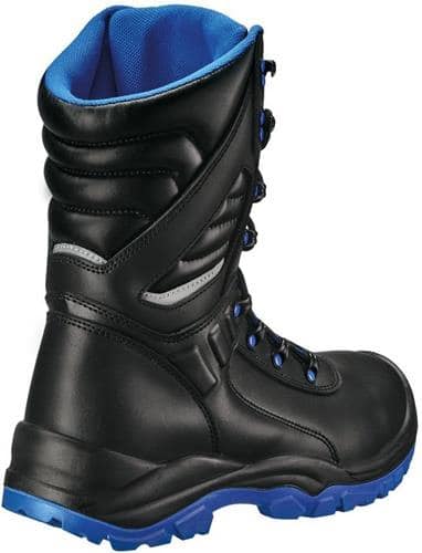 Sicherheitsstiefel TORGAU Gr.40 W.11 schwarz/blau S3S FO SR ESD EN20345