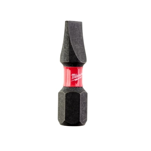 MILWAUKEE SL 1,2 x 6,5 / 25 mm Schrauberbit SHOCKWAVE