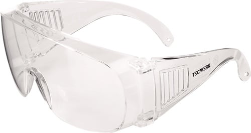 TECWERK Schutzbrille EN 166 Scheiben klar PC TW