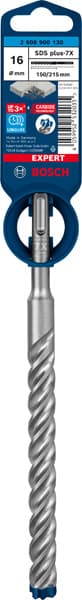 BOSCH EXPERT SDS plus-7X Hammerbohrer, 16 x 150 x 215 mm. Für Bohrhämmer