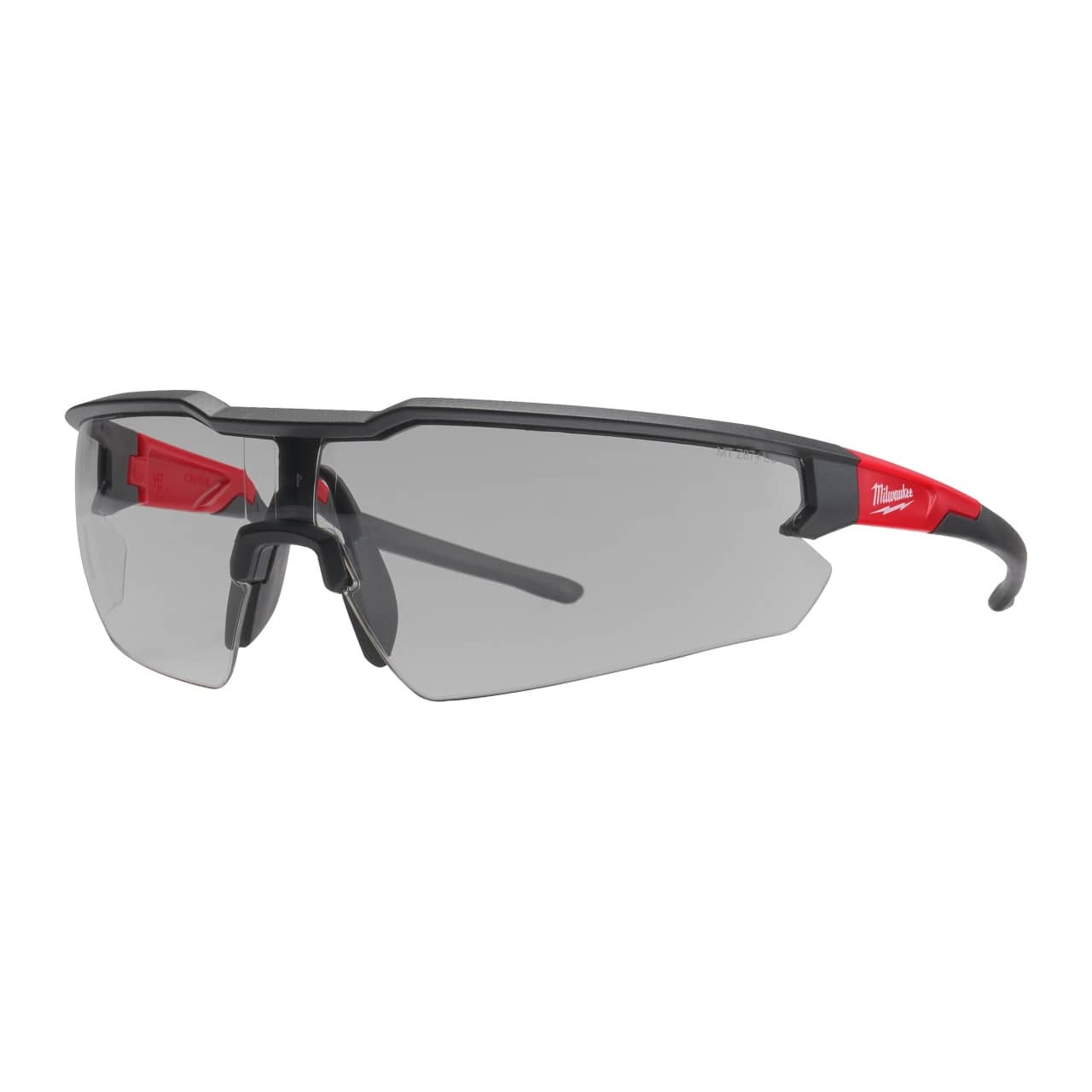 MILWAUKEE kratzfest & beschlagfrei Schutzbrille grau