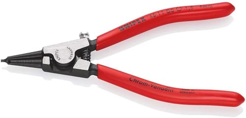 KNIPEX Sicherungsringzange f.Wellen D.1,5-4mm Öffnungsbegr.pol.L.140mm KNIPEX
