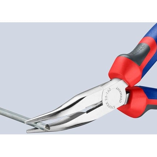KNIPEX Flachrundzange L.160mm flachrund 40Grad gew.Comfort-Griff KNIPEX