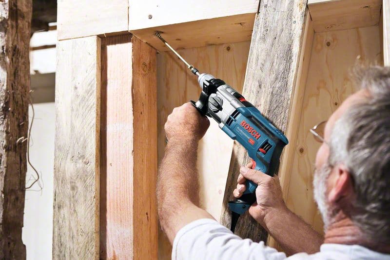 BOSCH Schlagbohrmaschine GSB 20-2, mit 7-teiligem Steinbohrer-Set